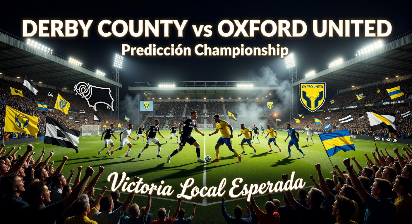 Derby vs Oxford United Pronóstico / Prediction