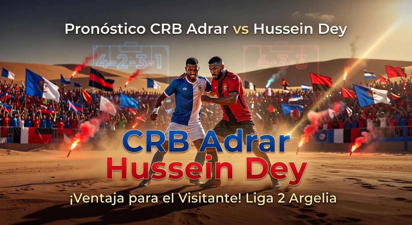 CRB Adrar vs Hussein Dey Pronóstico / Prediction