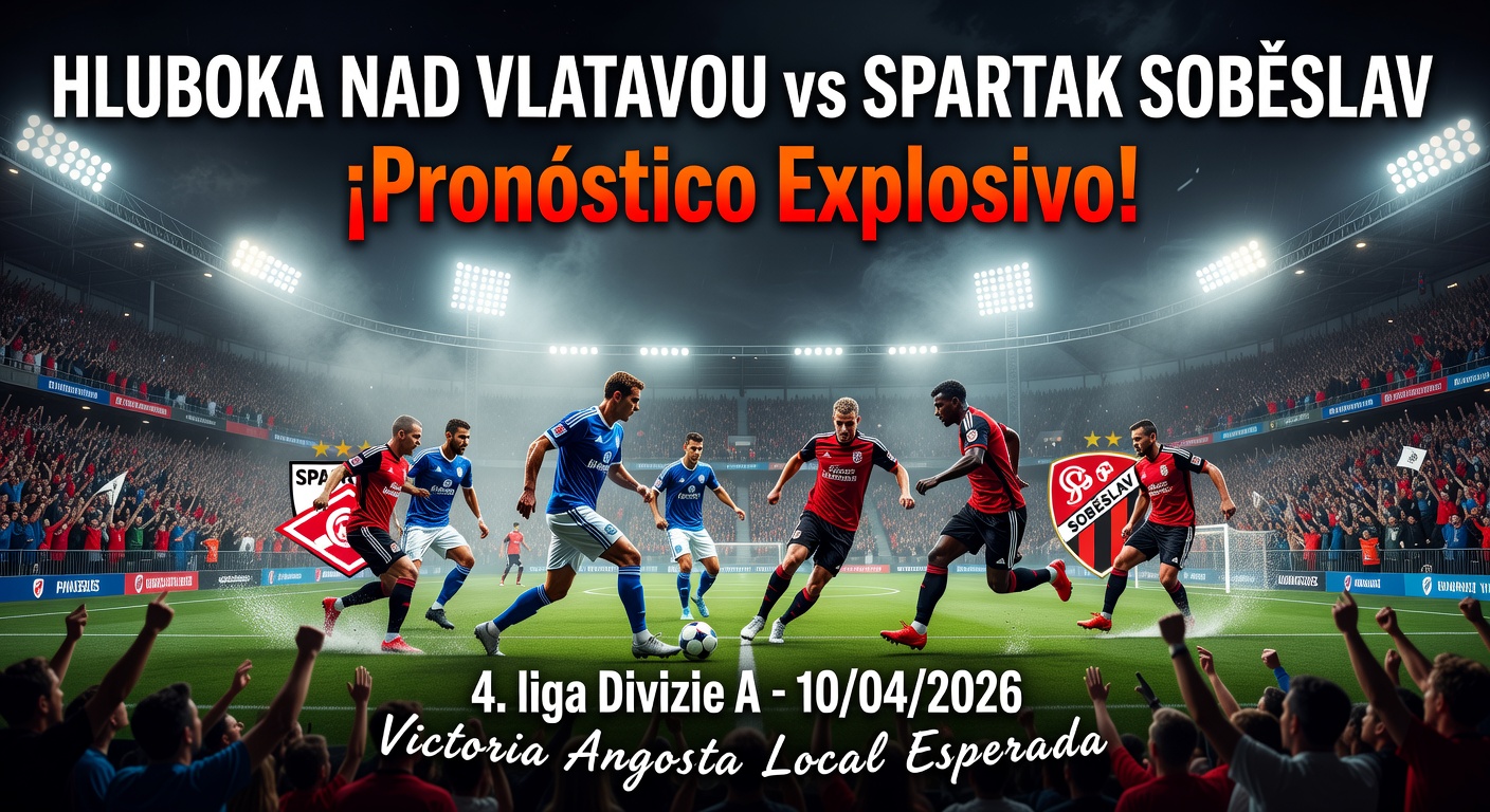 Hluboka nad Vltavou vs Spartak Soběslav Pronóstico / Prediction