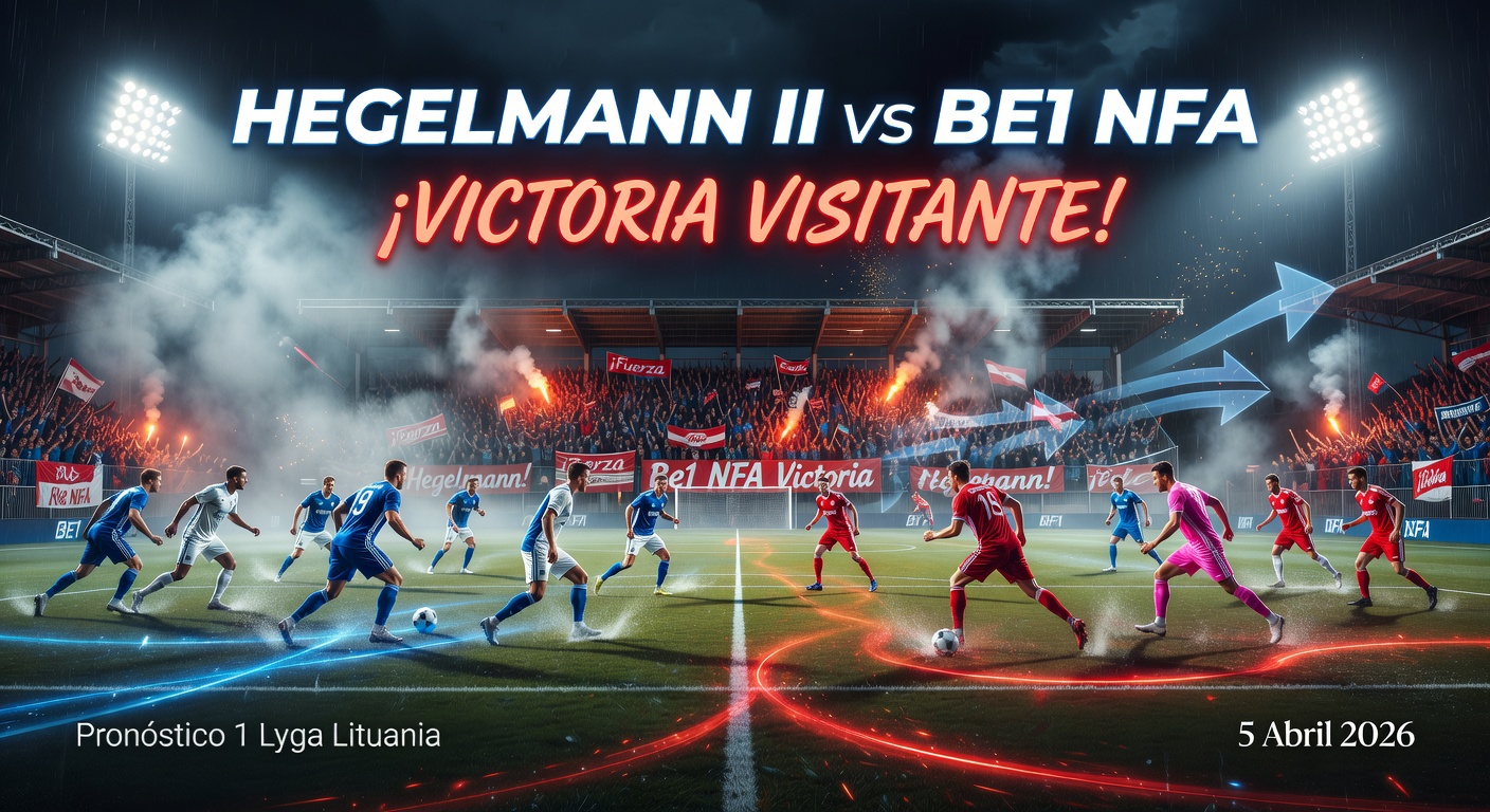 Hegelmann II vs Be1 NFA Pronóstico / Prediction