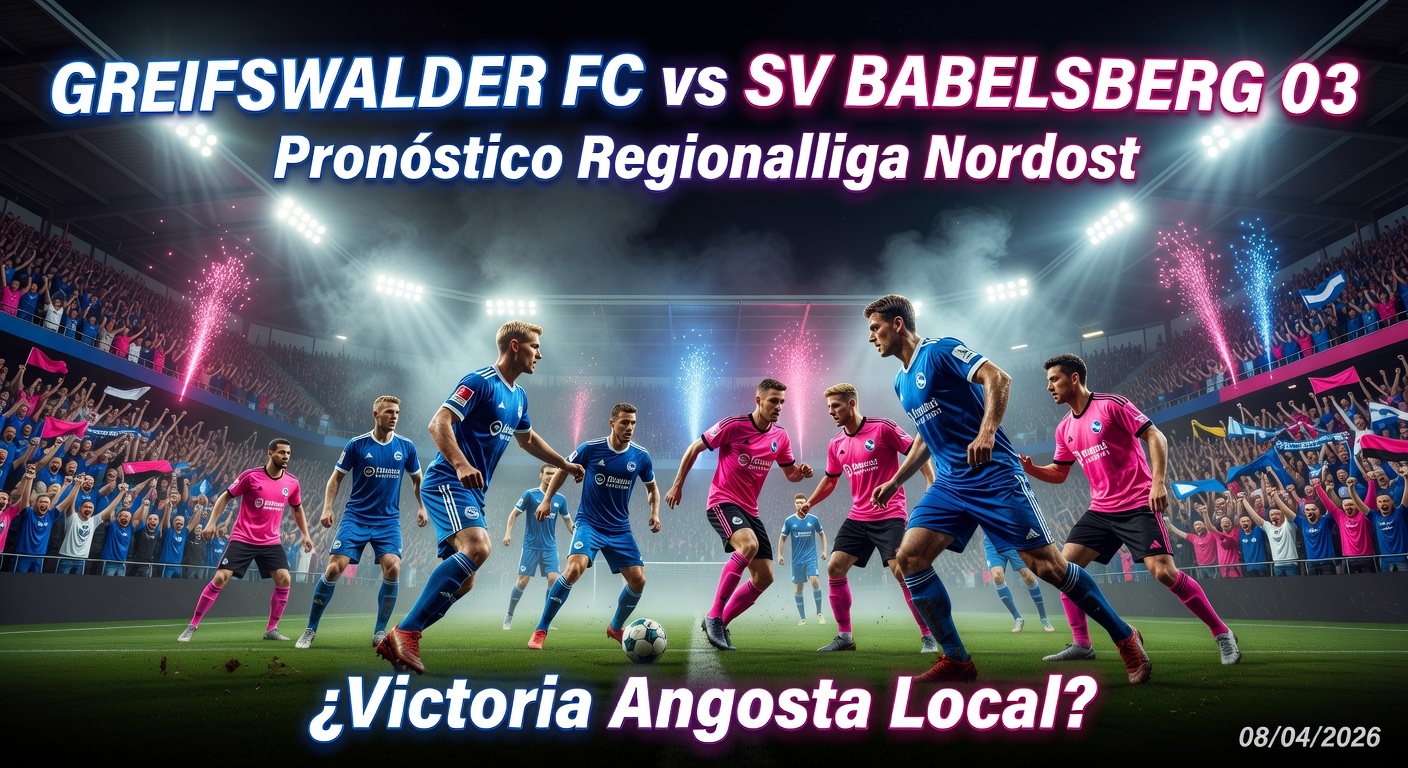 Greifswalder FC vs SV Babelsberg 03 Pronóstico / Prediction
