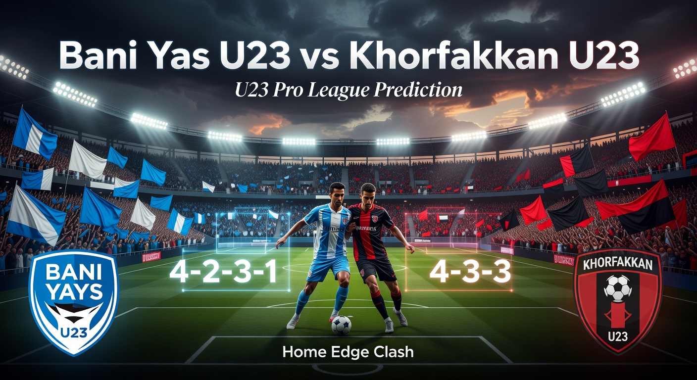 Bani Yas U23 vs Khorfakkan U23 Pronóstico / Prediction
