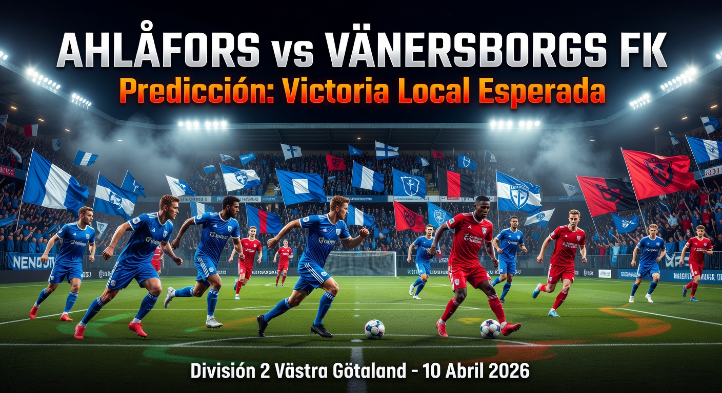 Ahlafors vs Vänersborgs FK Pronóstico / Prediction