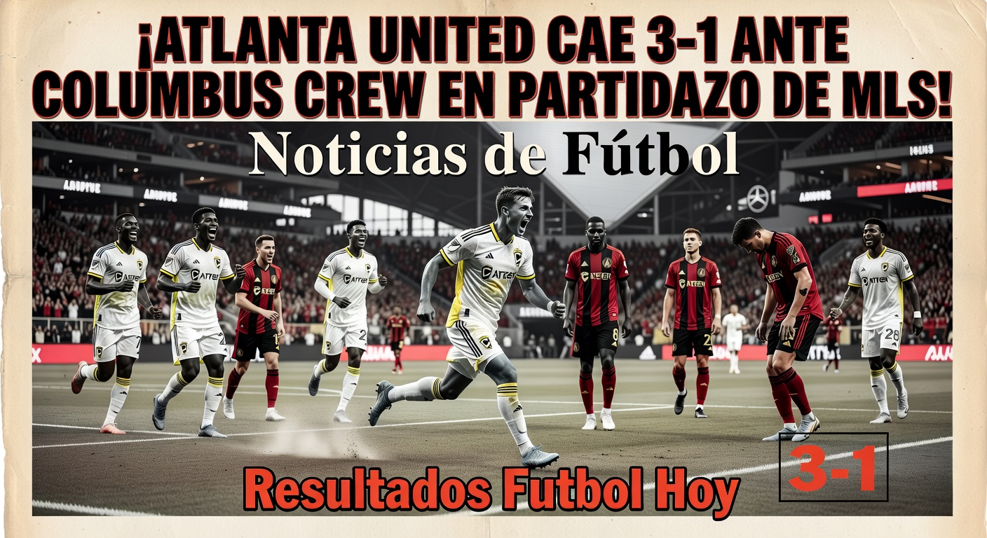 Columbus Crew Overpower Atlanta United 3-1 (BBC Sport)