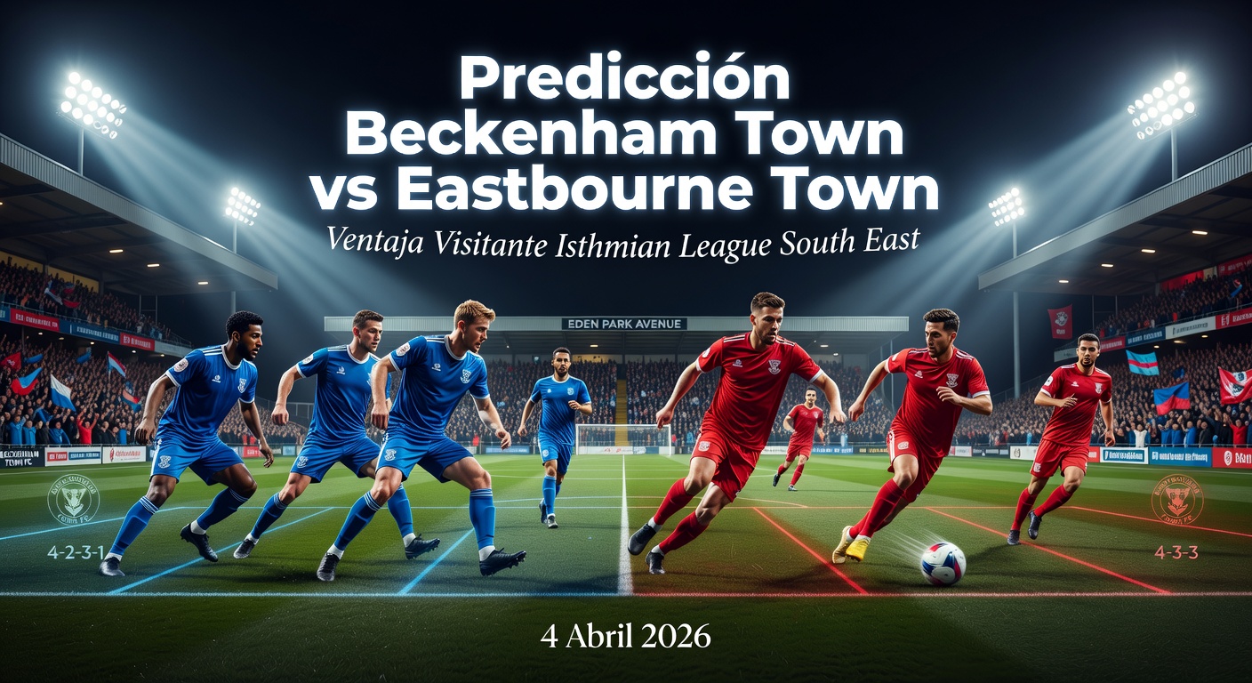 Beckenham Town vs Eastbourne Town Pronóstico / Prediction