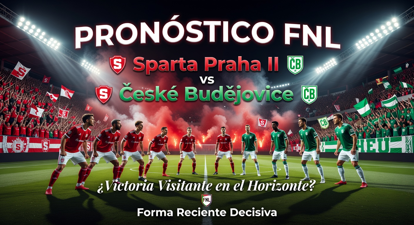 Sparta Praha II vs České Budějovice Pronóstico / Prediction