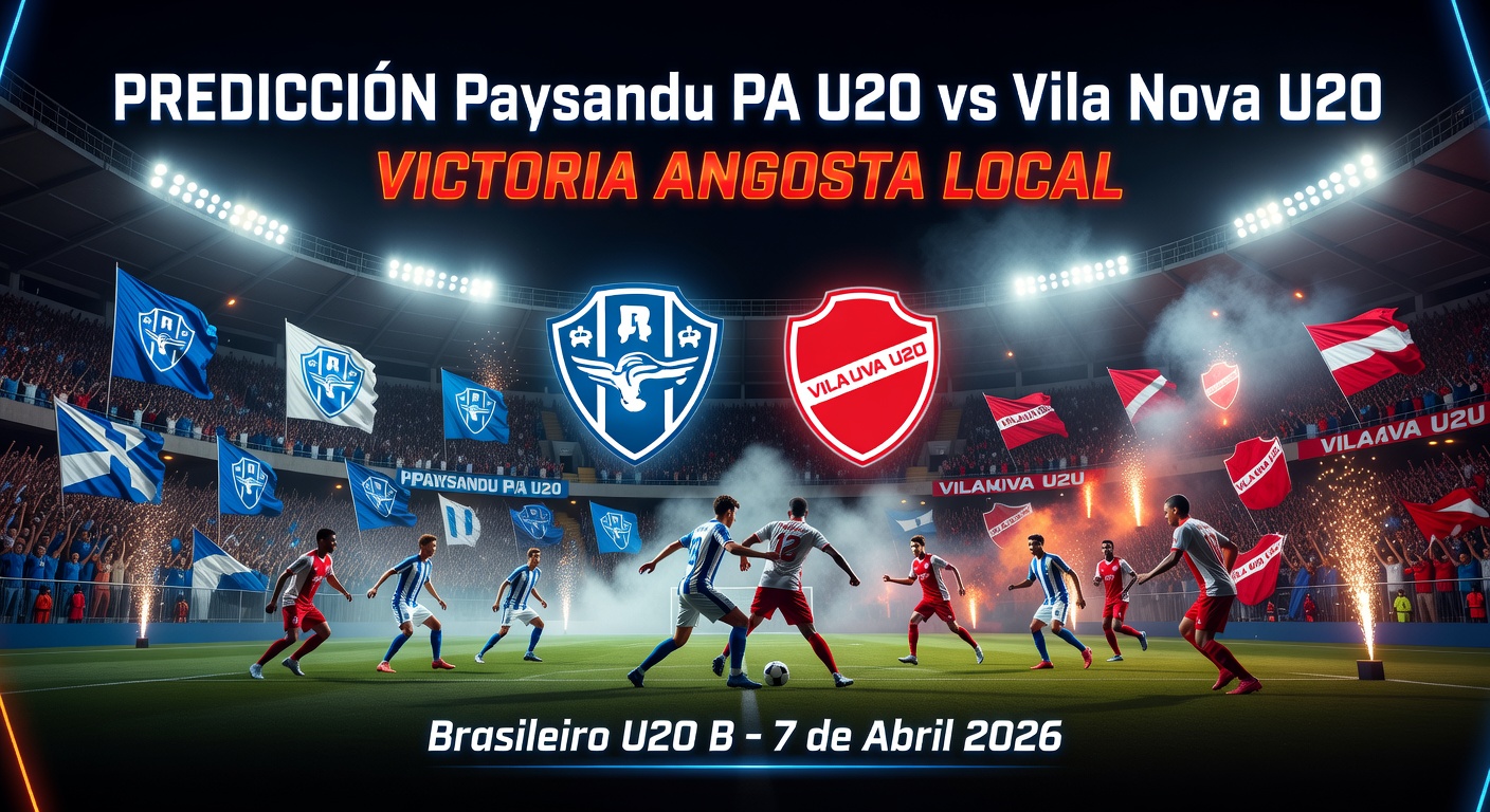 Paysandu PA U20 vs Vila Nova U20 Pronóstico / Prediction
