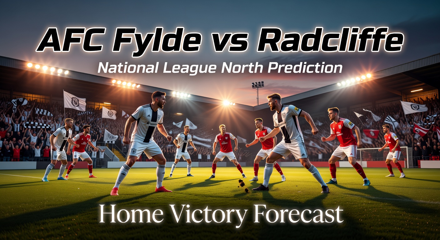 AFC Fylde vs Radcliffe Pronóstico / Prediction