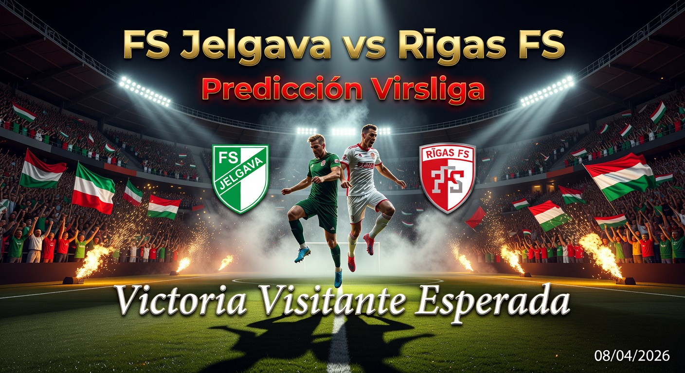 FS Jelgava vs Rīgas FS Pronóstico / Prediction