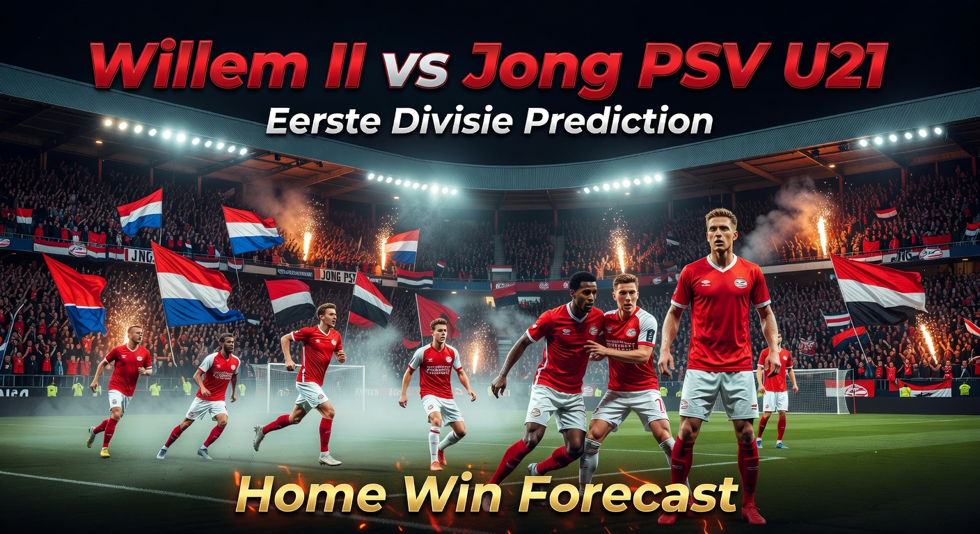 Willem II vs Jong PSV U21 Pronóstico / Prediction