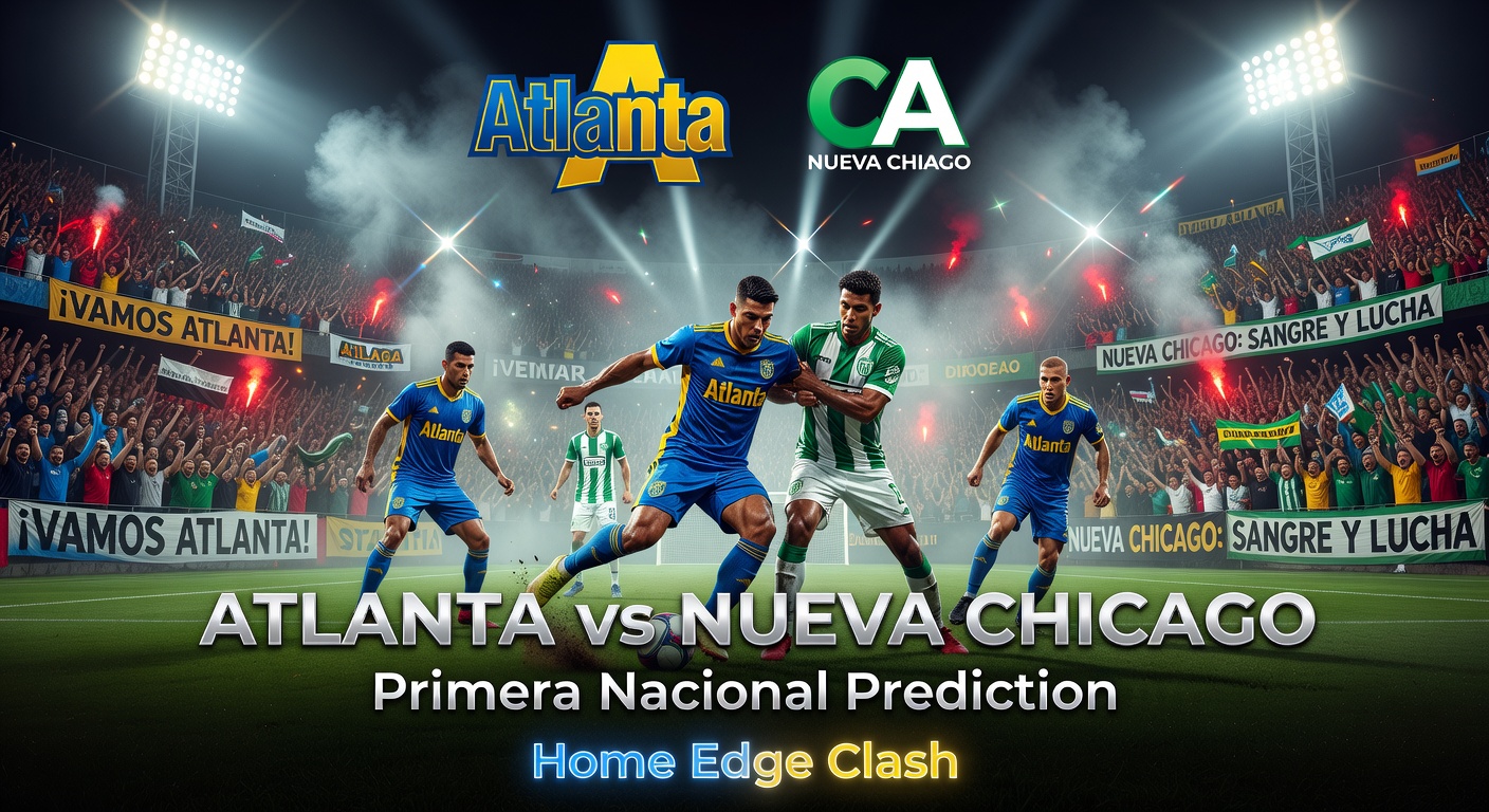 Atlanta vs Nueva Chicago Pronóstico / Prediction