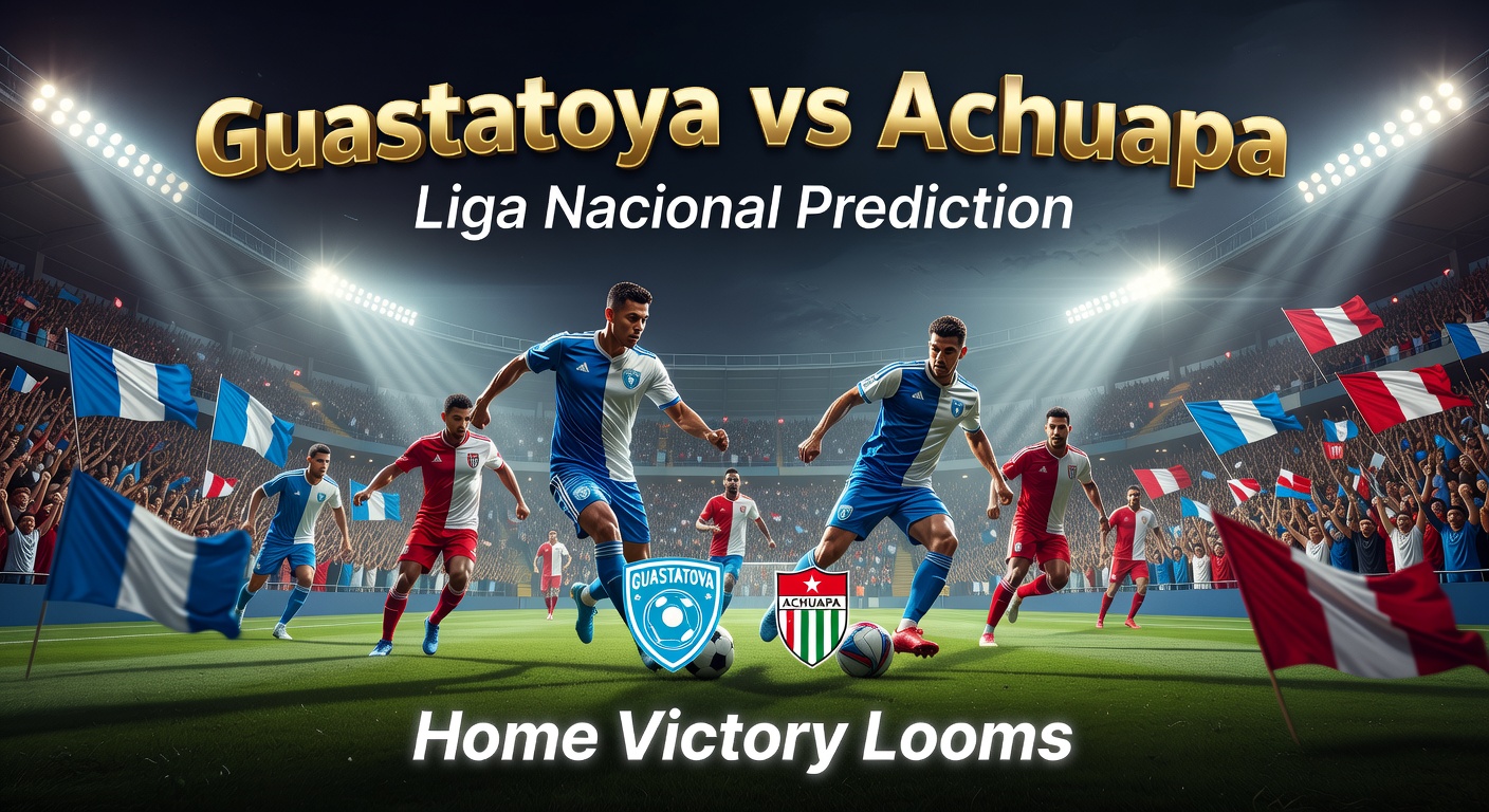 Guastatoya vs Achuapa Pronóstico / Prediction