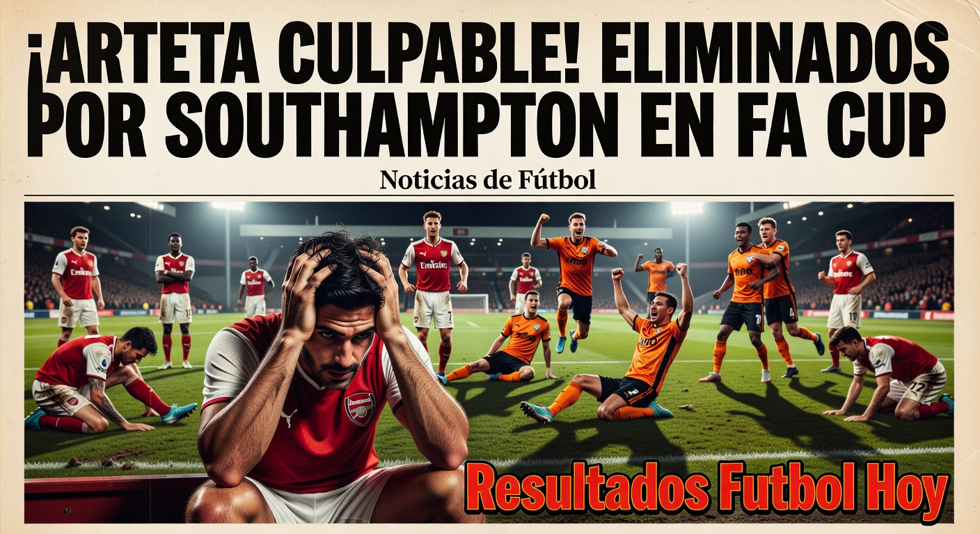 Arsenal's Mikel Arteta criticized after FA Cup exit (Football.London)