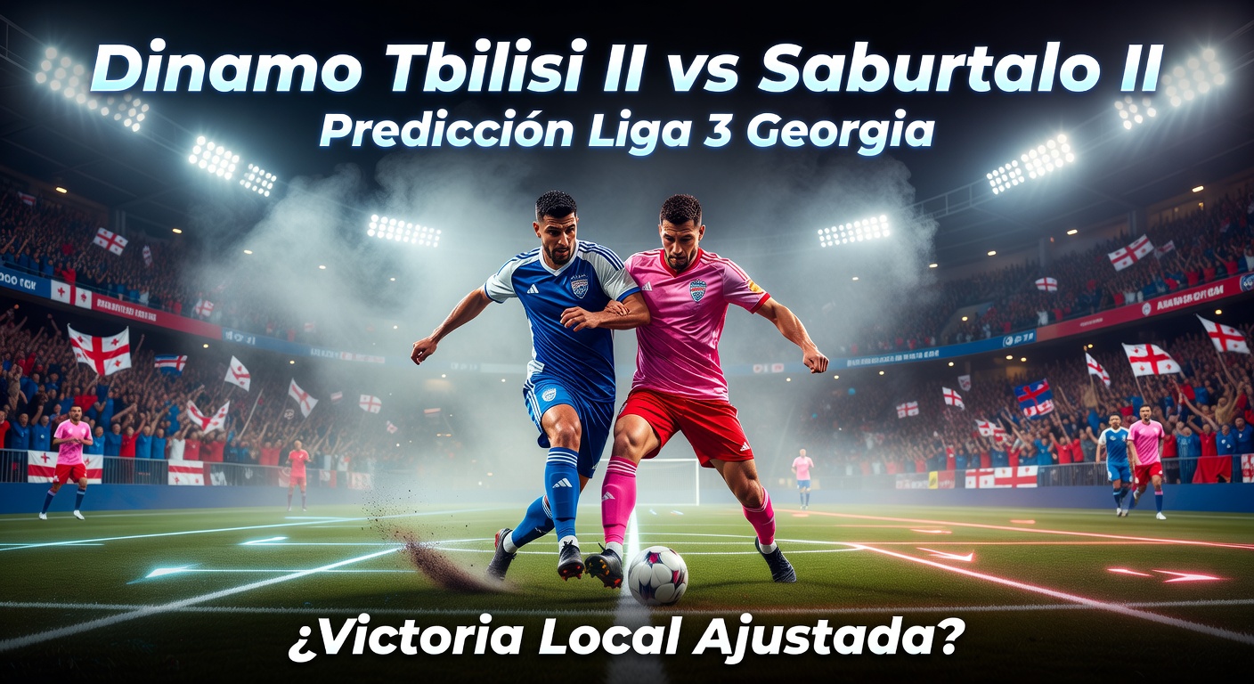 Dinamo Tbilisi II vs Saburtalo II Pronóstico / Prediction
