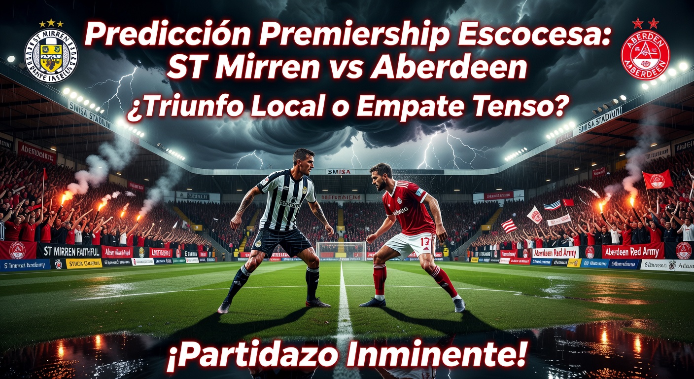ST Mirren vs Aberdeen Pronóstico / Prediction