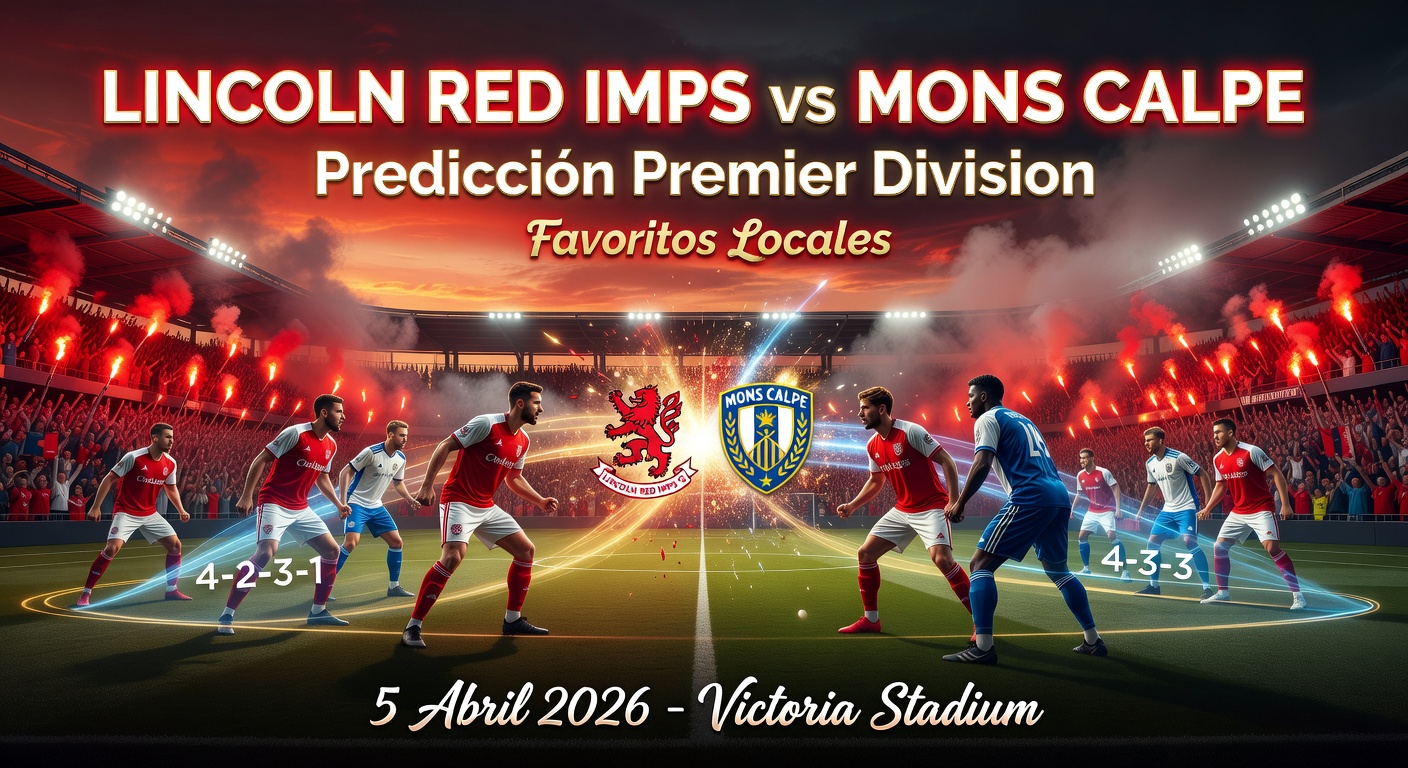 Lincoln Red Imps FC vs Mons Calpe Pronóstico / Prediction