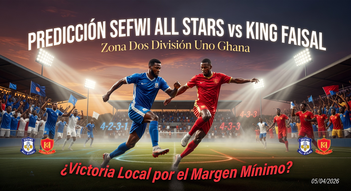 Sefwi All Stars vs King Faisal Pronóstico / Prediction