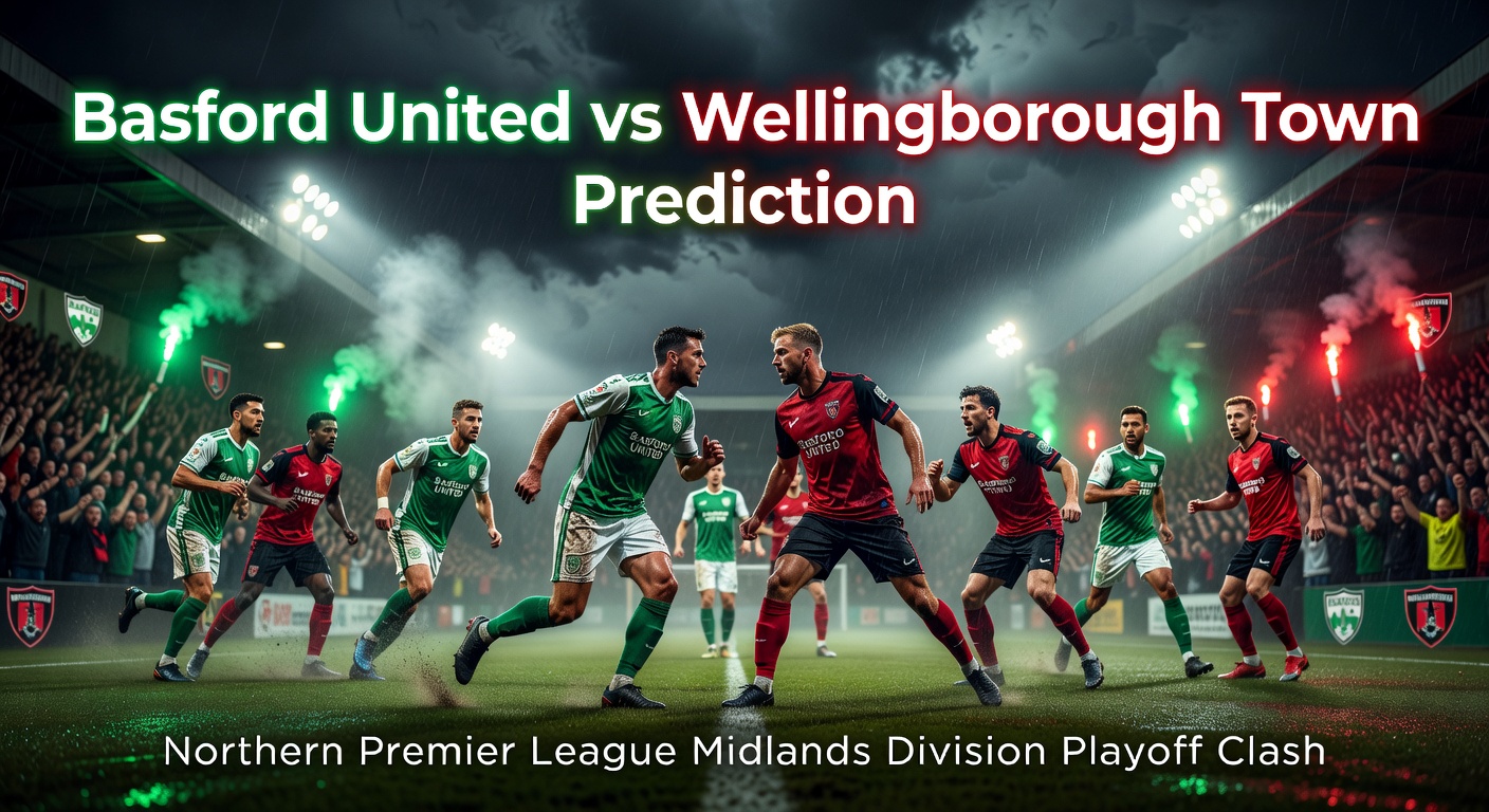 Basford United vs Wellingborough Town Pronóstico / Prediction