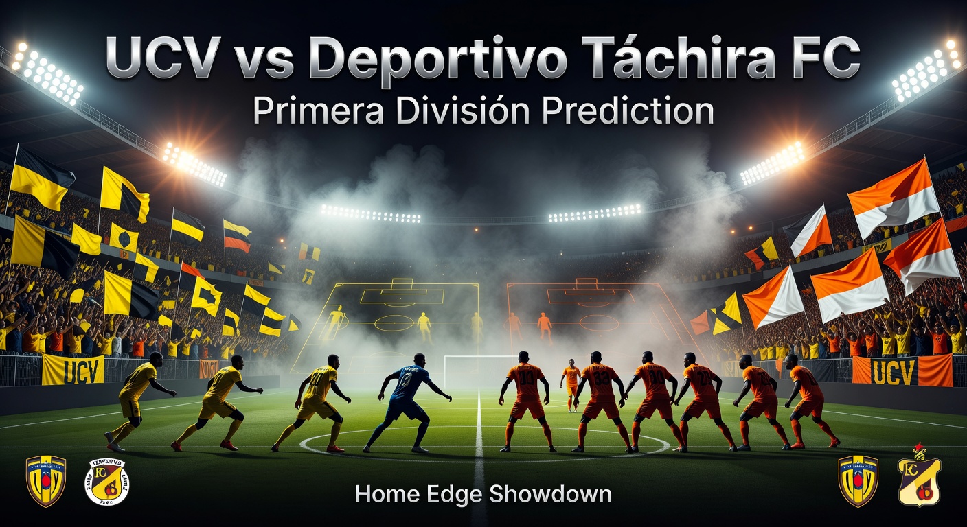 UCV vs Deportivo Tachira FC Pronóstico / Prediction