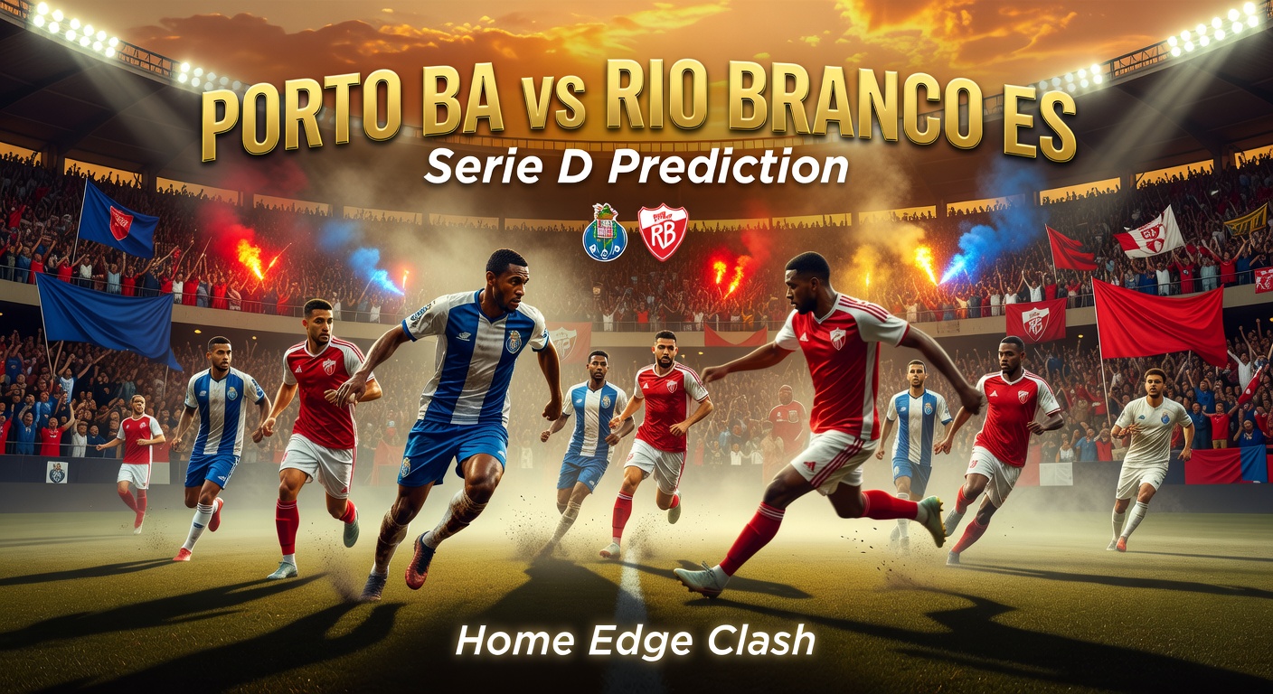 Porto BA vs Rio Branco ES Pronóstico / Prediction