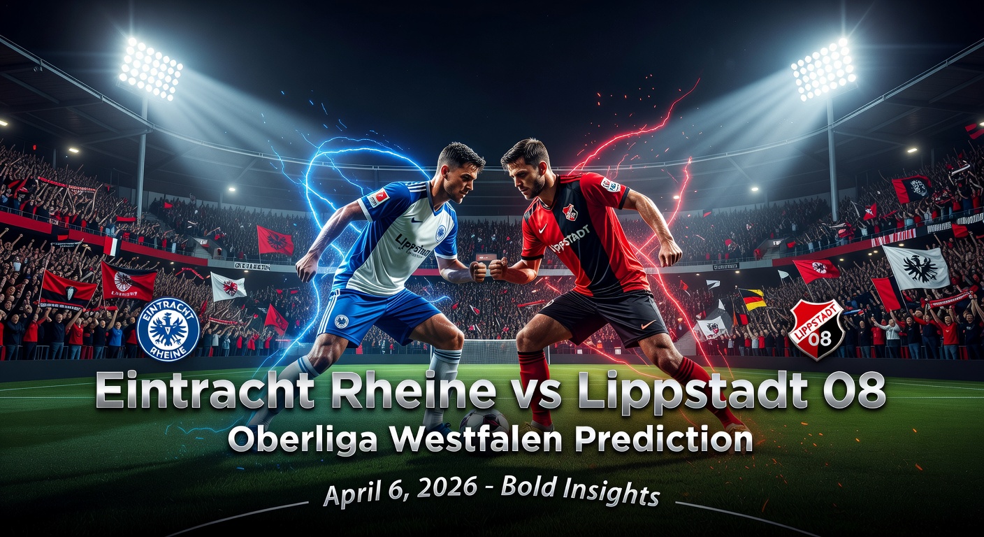 Eintracht Rheine vs Lippstadt 08 Pronóstico / Prediction