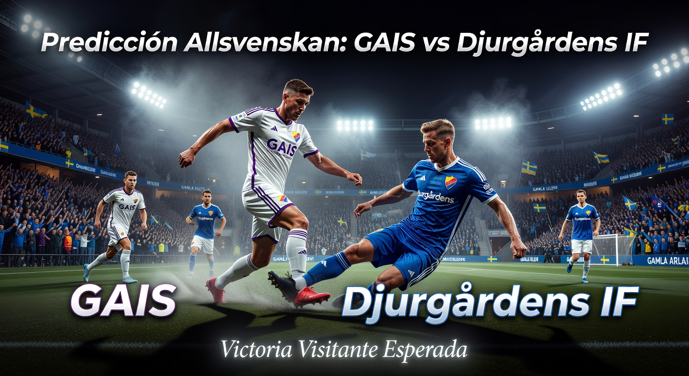 Gais vs Djurgardens IF Pronóstico / Prediction