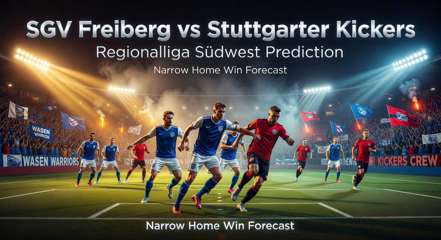 SGV Freiberg vs Stuttgarter Kickers Pronóstico / Prediction