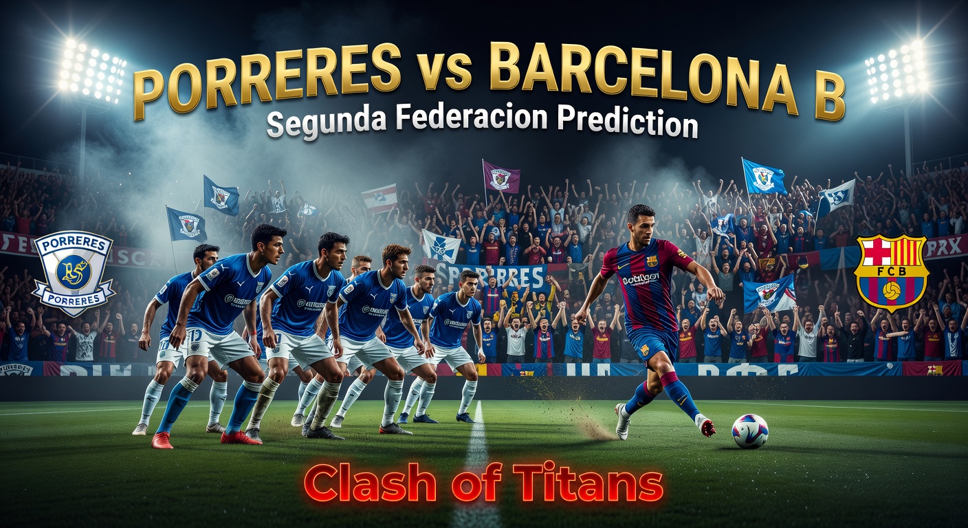 Porreres vs Barcelona B Pronóstico / Prediction