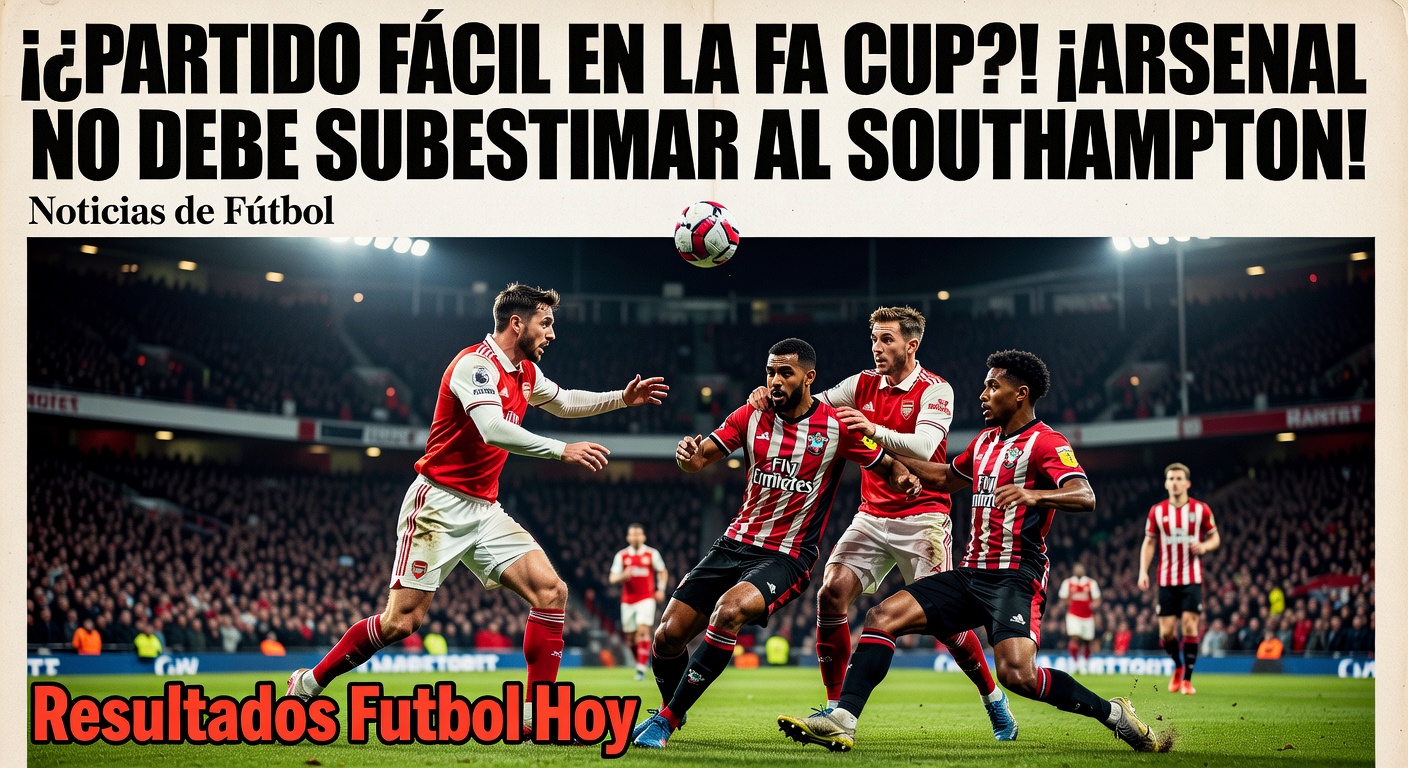 Arsenal Warned Not to Underestimate Southampton in FA Cup QF