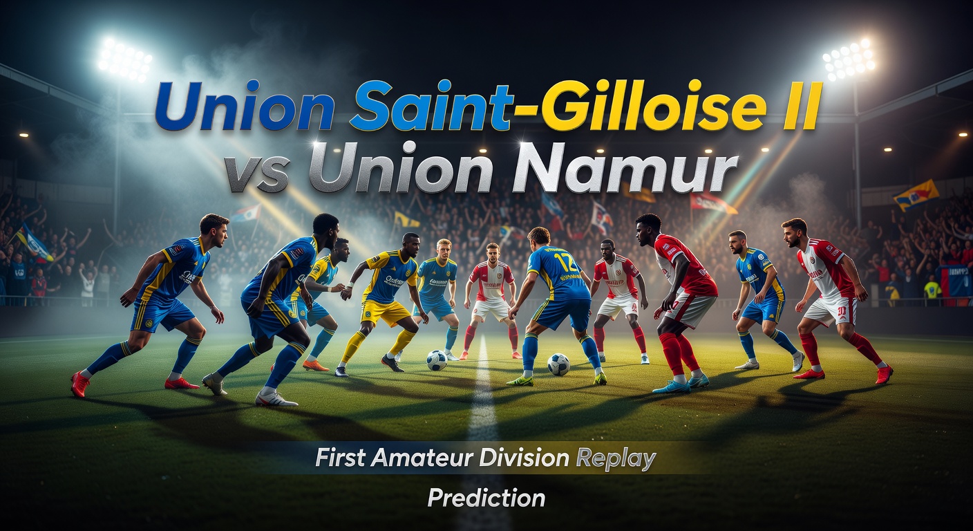 Union Saint-Gilloise II vs Union Namur Pronóstico / Prediction