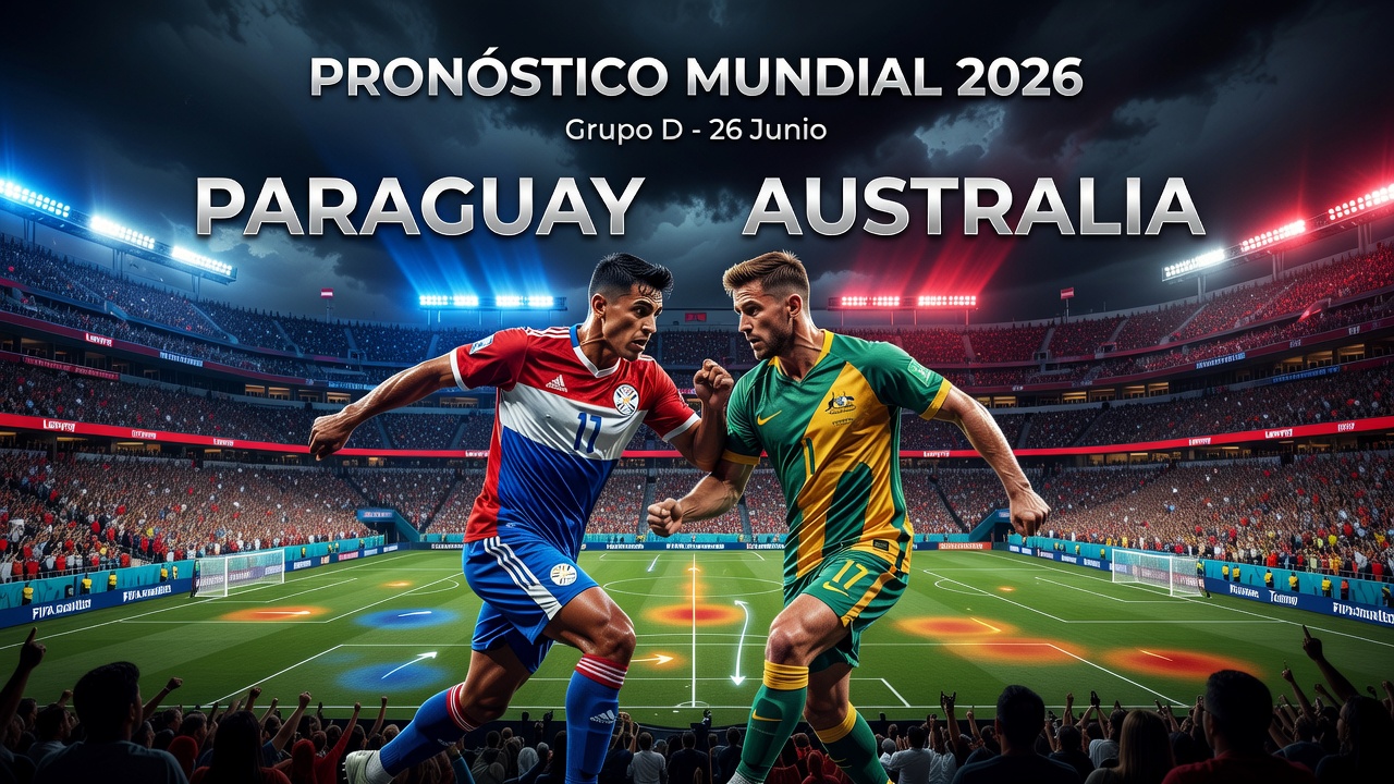 Paraguay vs Australia: Pronóstico Mundial 2026 Grupo D