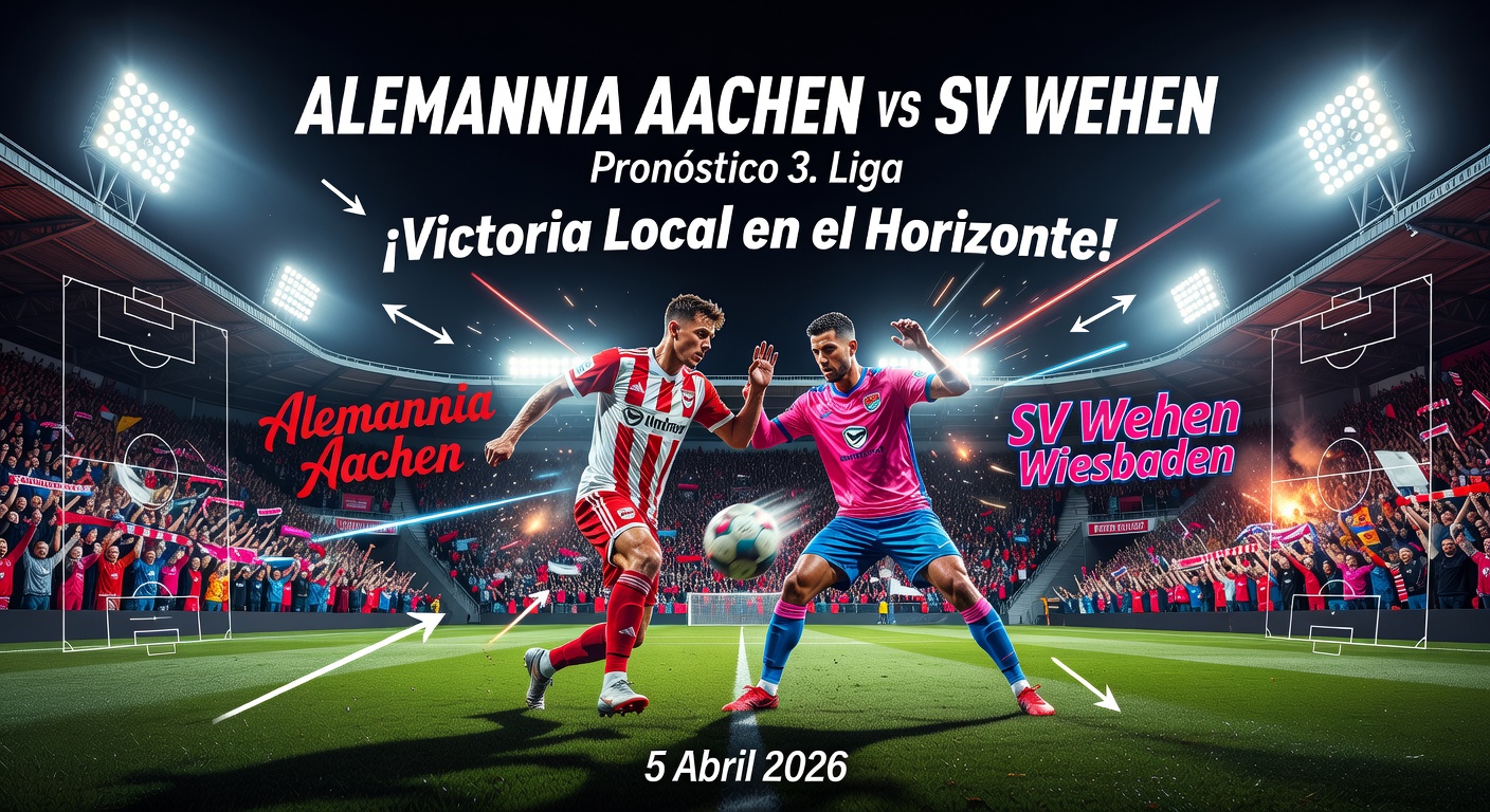Alemannia Aachen vs SV Wehen Pronóstico / Prediction