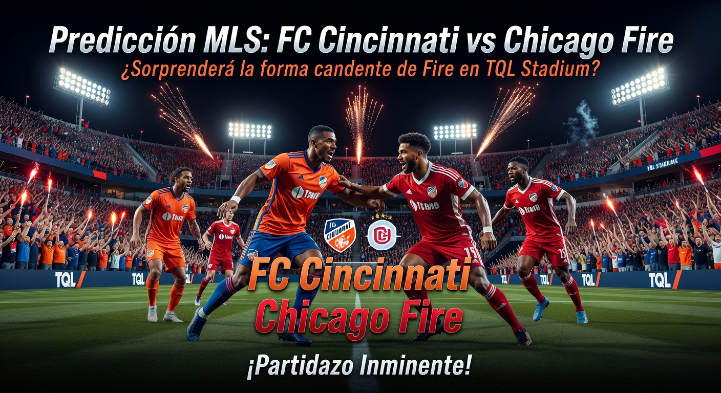 FC Cincinnati vs Chicago Fire Pronóstico / Prediction