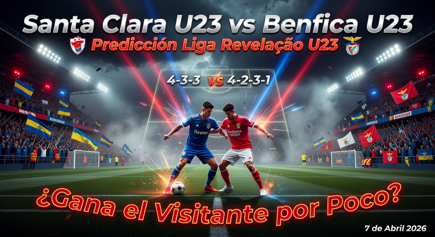 Santa Clara U23 vs Benfica U23 Pronóstico / Prediction