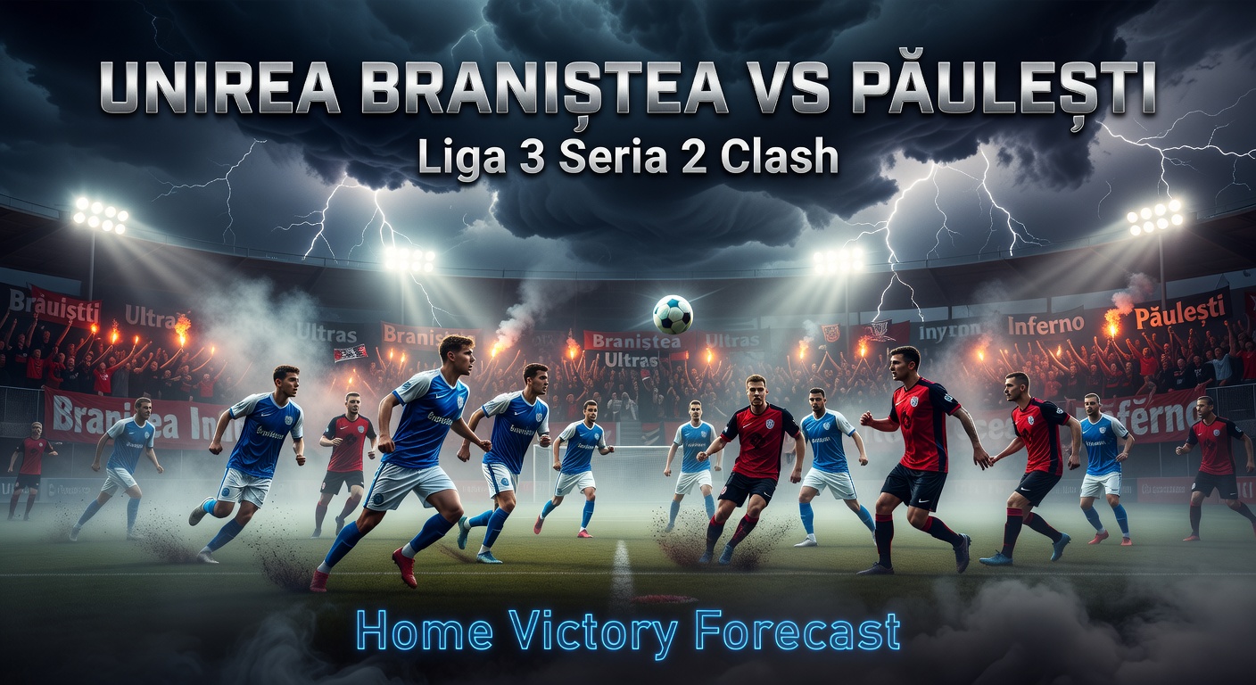 Unirea Braniştea vs Păuleşti Pronóstico / Prediction