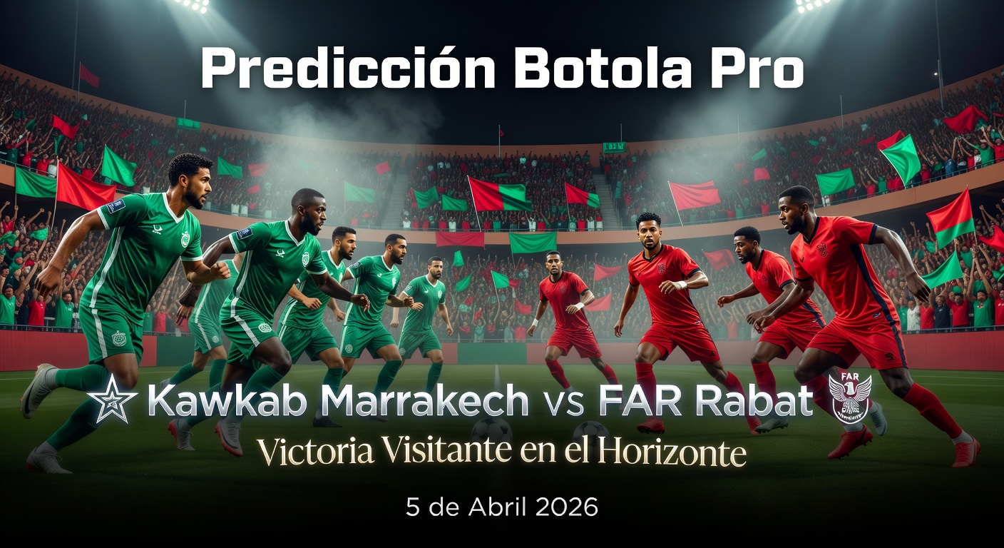 Kawkab Marrakech vs FAR Rabat Pronóstico / Prediction