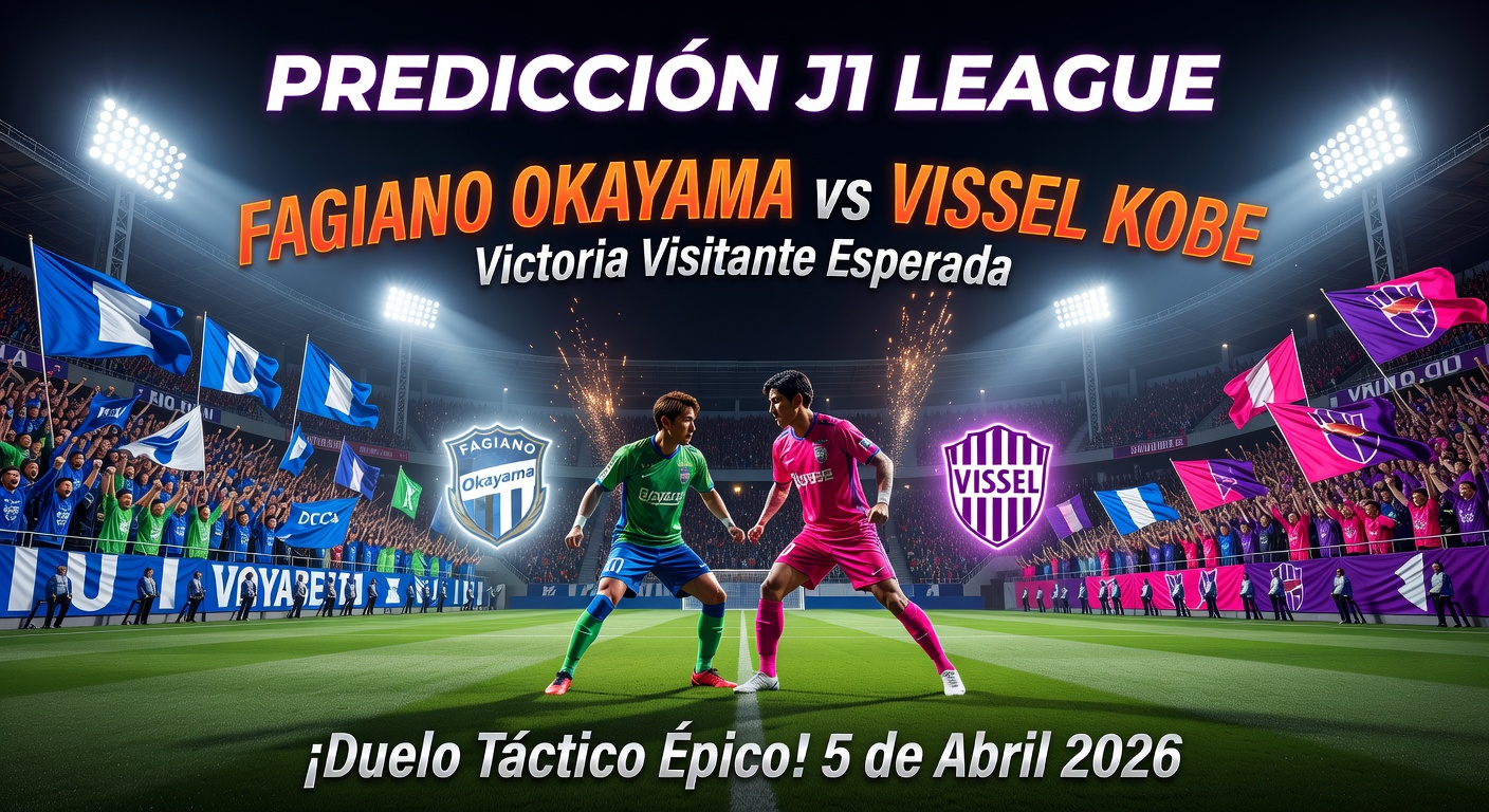 Fagiano Okayama vs Vissel Kobe Pronóstico / Prediction