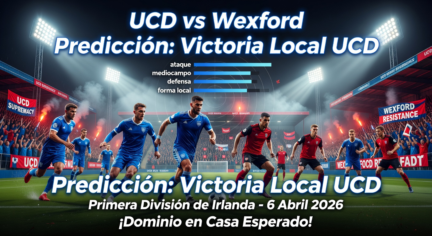 UCD vs Wexford Pronóstico / Prediction