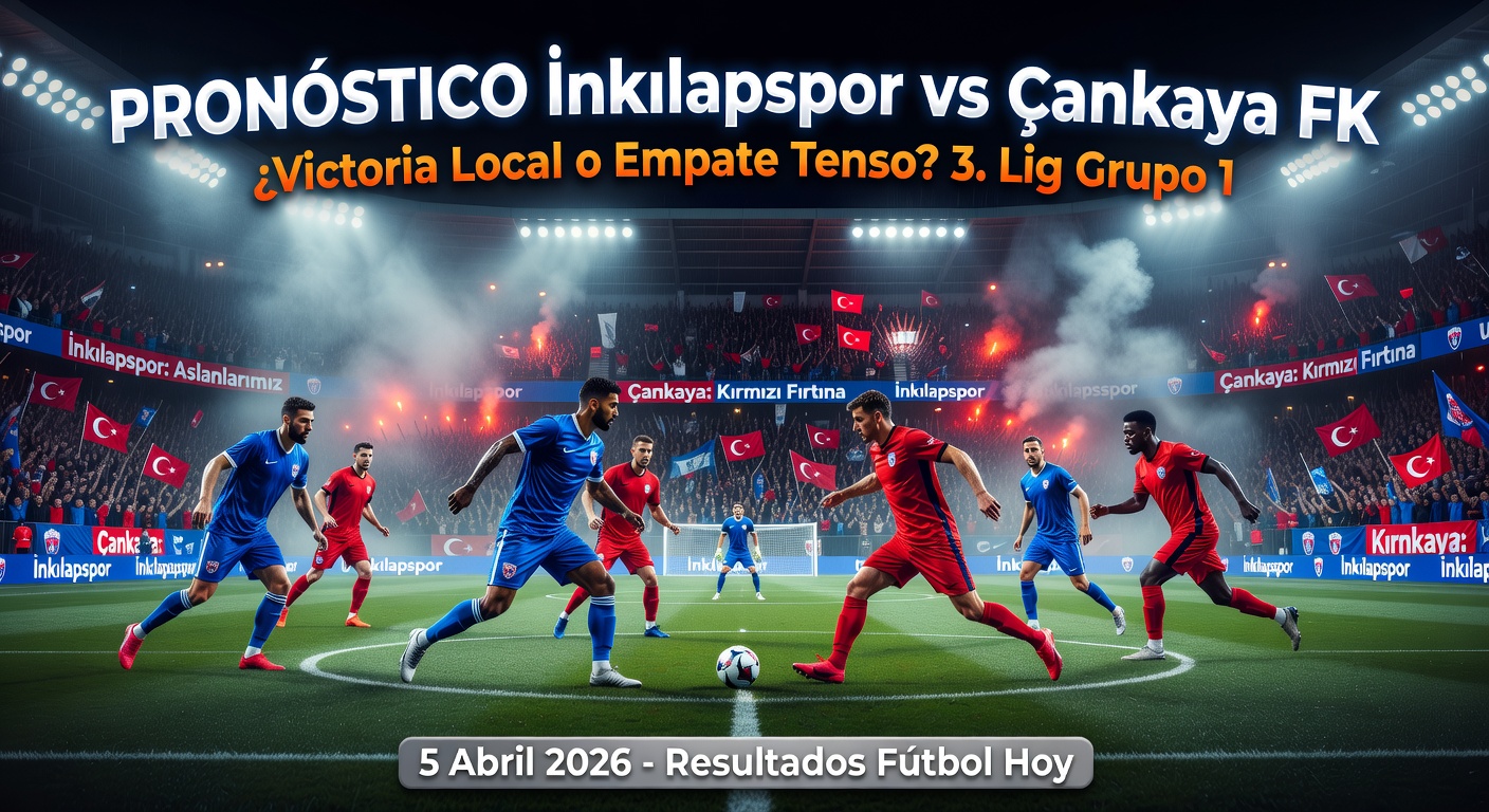 İnkılapspor vs Çankaya FK Pronóstico / Prediction
