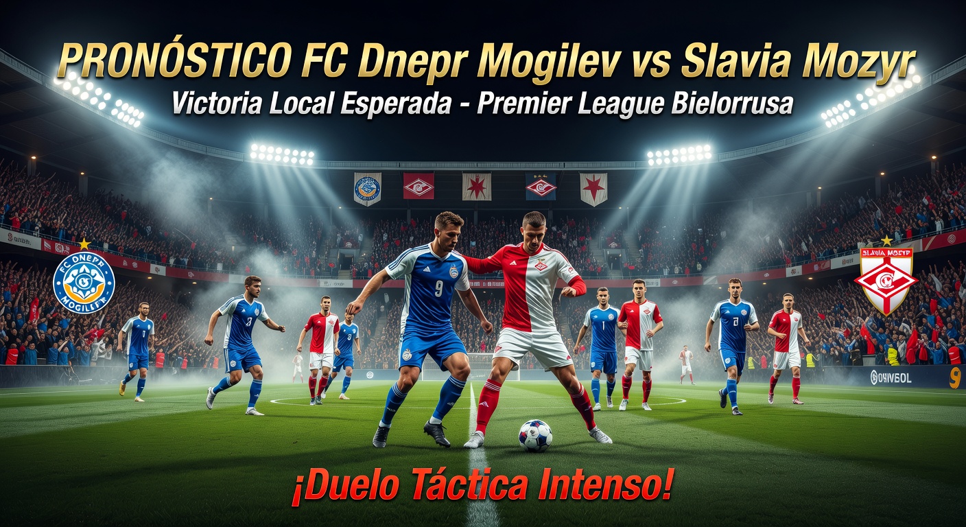 FC Dnepr Mogilev vs Slavia Mozyr Pronóstico / Prediction
