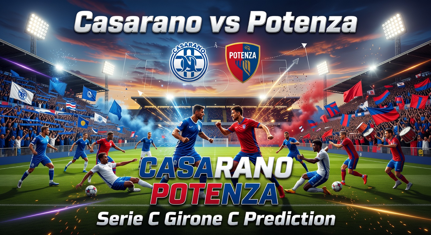 Casarano vs Potenza Pronóstico / Prediction