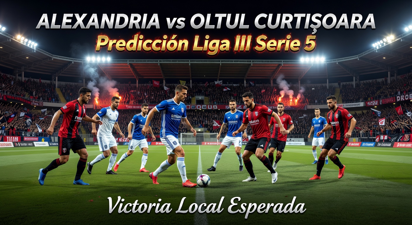 Alexandria vs Oltul Curtişoara Pronóstico / Prediction