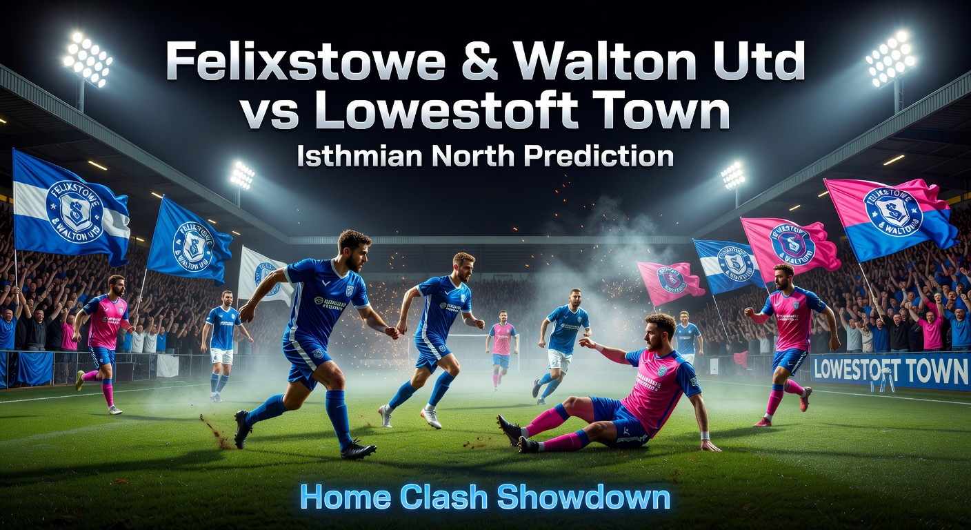 Felixstowe & Walton Utd vs Lowestoft Town Pronóstico / Prediction