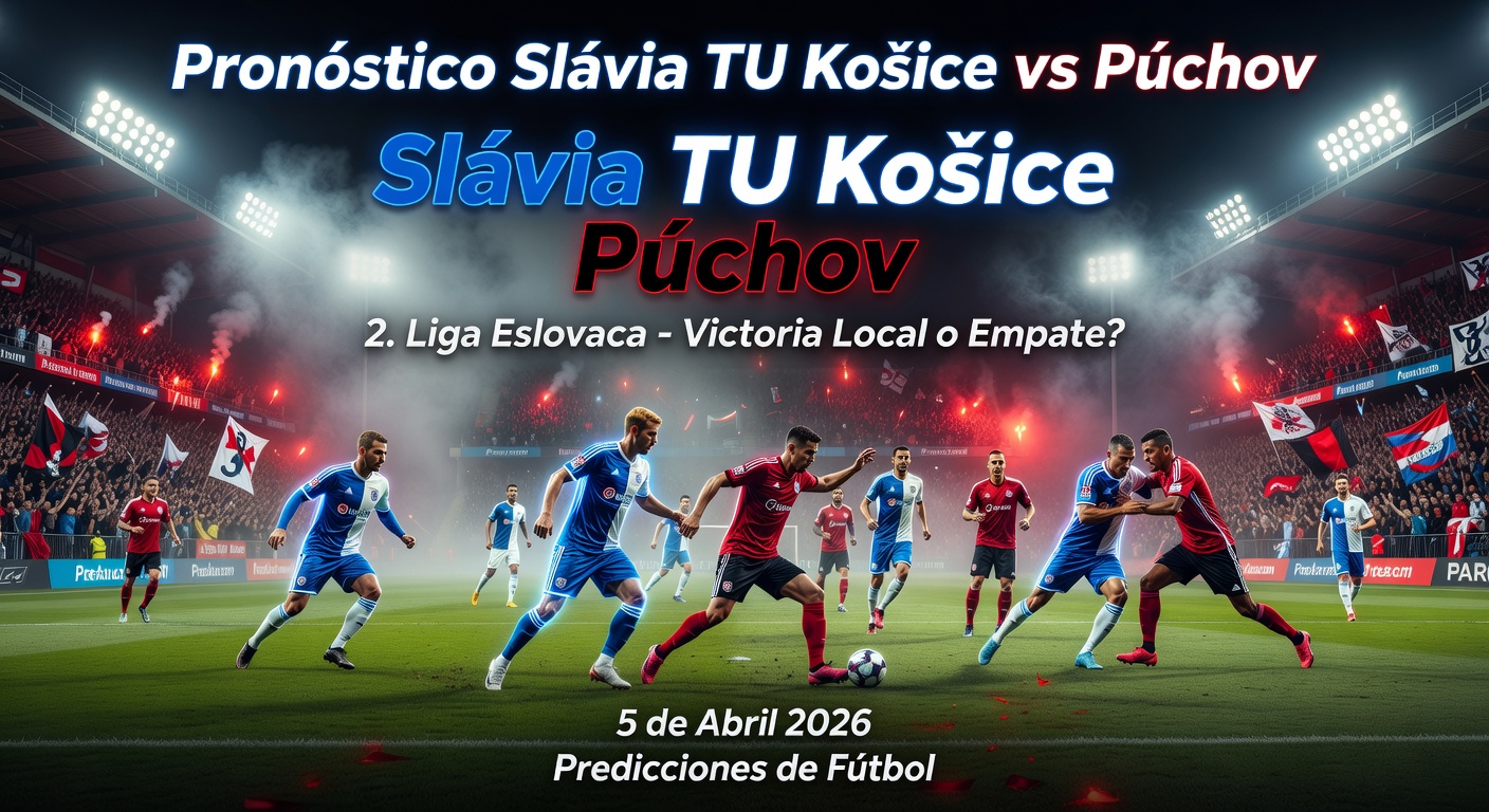Slávia TU Košice vs Púchov Pronóstico / Prediction