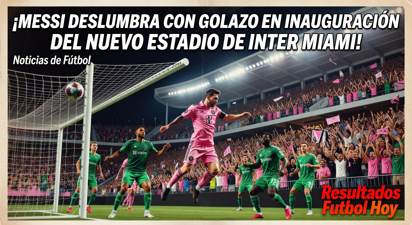 Inter Miami 2-2 Austin FC: Lionel Messi scores first goal in new stadium opening