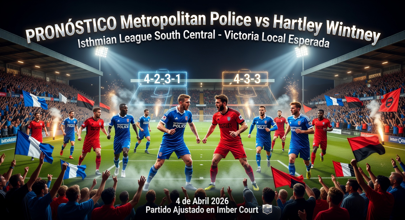 Metropolitan Police vs Hartley Wintney Pronóstico / Prediction