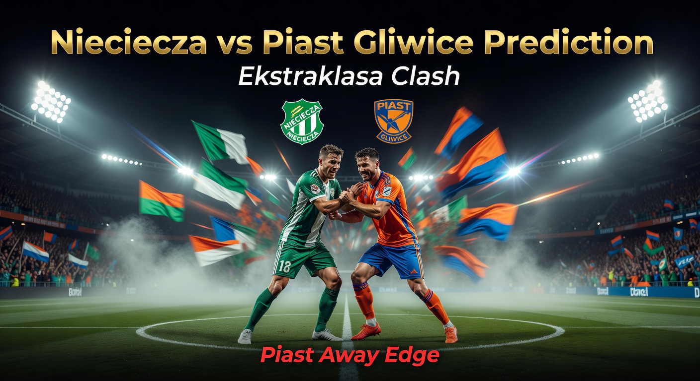 Nieciecza vs Piast Gliwice Pronóstico / Prediction