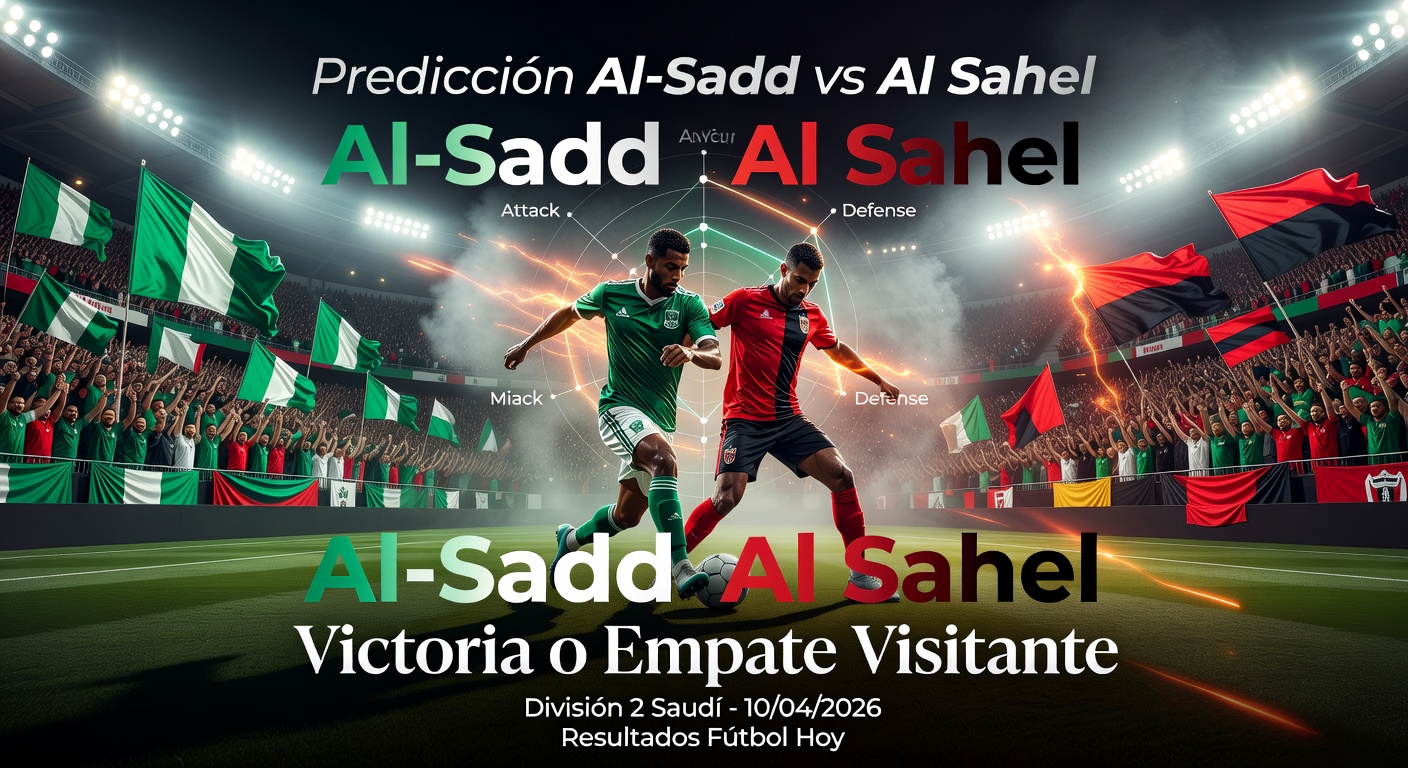 Al-Sadd vs Al Sahel Pronóstico / Prediction