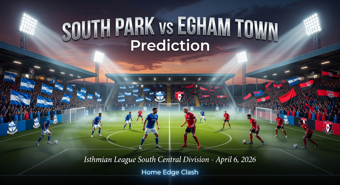 South Park vs Egham Town Pronóstico / Prediction
