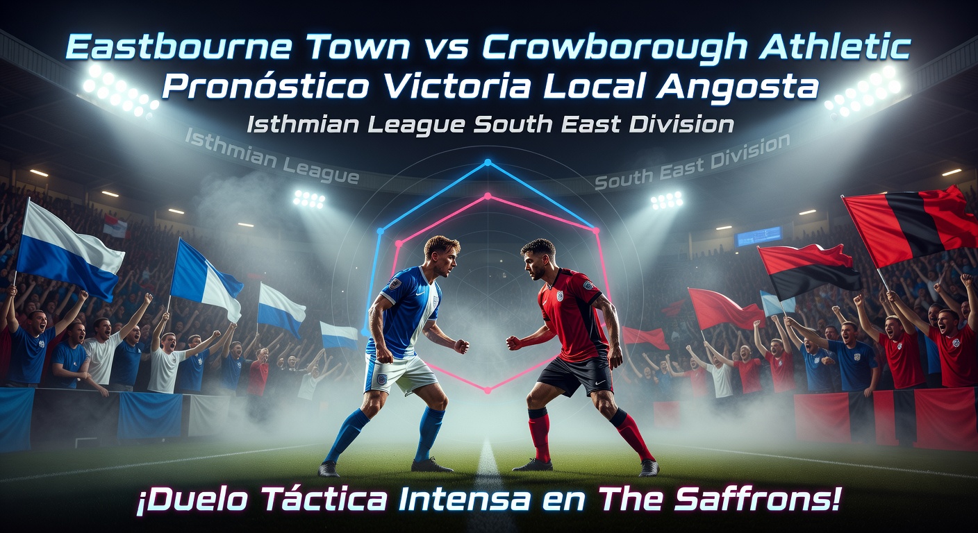 Eastbourne Town vs Crowborough Athletic Pronóstico / Prediction